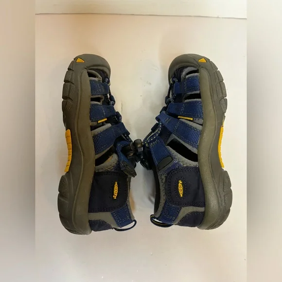 Keen Youth Size 12 Keen Newport H2 Kids Water Sandals Hiking Shoes Blue Boys